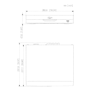 GOLIATH 4 Kanal Pentabrid XVR Rekorder | 4K | 8 MP | HDCVI-IP-Analog | H.265+ | SMD+ | App | X Serie