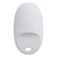 AJAX | Fernbedienung | Taschenformat |Panikfunktion | LED-Statusanzeige | Weiß | SpaceControl