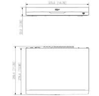 GOLIATH 16 Kanal Pentabrid XVR Rekorder | 4K | 8 MP | HDCVI-IP-Analog | H.265 | SMD+ | App | X Serie