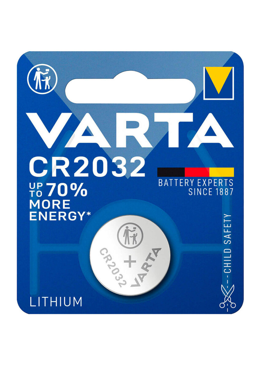 CR2032 Batterie 1er Pack | Ersatzbatterie für Button, D