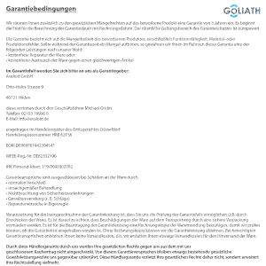 GOLIATH PRO IP Video Türsprechanlage | App | Silber | 1-Familienhaus | 10 Zoll | Aufputz | 180°