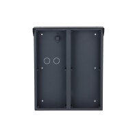 GOLIATH PRO IP & 2-Draht BUS | 6-Fach Aufputzgehäuse | Aufputzgehäuse | Regenabdeckung | Anthrazit