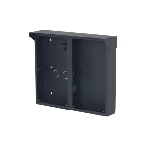 GOLIATH PRO IP & 2-Draht BUS | 4-Fach Aufputzgehäuse | Aufputzgehäuse | Regenabdeckung | Anthrazit