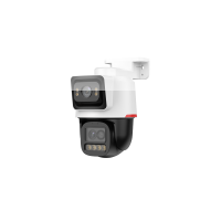 GOLIATH Starlight IP PTZ Kamera | 4 MP + 2 MP | 50m Weißlicht | 2 Way Audio | SMD 3.0 | Dual Serie