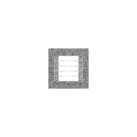 GOLIATH PRO IP & 2-Draht Video Türsprechanlage | 5- & 10er Klingelmodul | LED-Beleuchtung | Aluminium