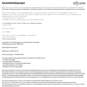 GOLIATH PRO IP Video Türsprechanlage | App | Silber | 1-Familienhaus | 7 Zoll | Unterputz | 180°