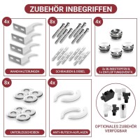 VILSTEIN Design Heizkörper, Mittelanschluss und Seitenanschluss, Einlagig