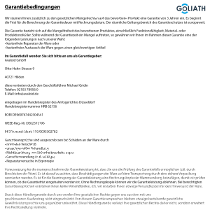 GOLIATH PRO IP Video Türsprechanlage | App | Anthrazit | 1-Familie | 7 Zoll | Unterputz | 180°