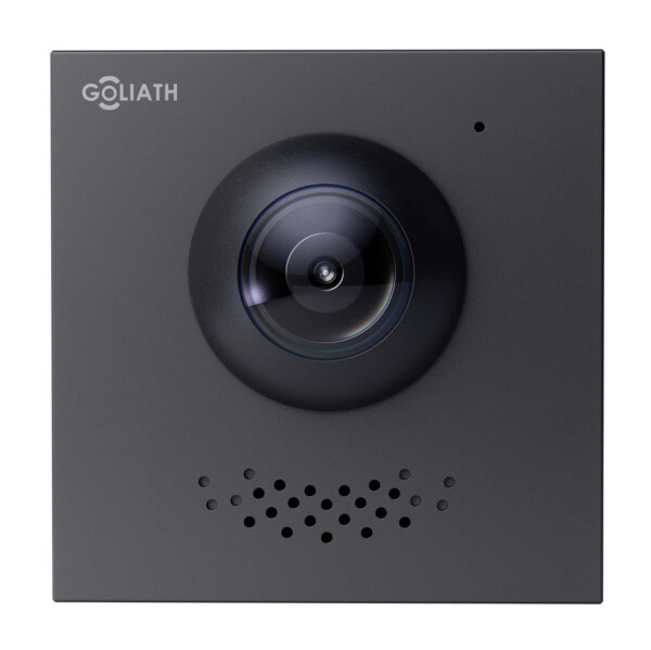 GOLIATH Hybrid IP & 2-Draht BUS Video Türsprechanlage | Kamera Modul | 2MP | IR | App | 180° Winkel