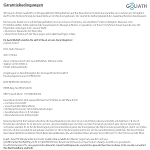 GOLIATH PRO 2-Draht BUS Video-Türsprechanlage | App | 3 Familien | 3x7 Zoll Weiß | 180°