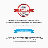 GOLIATH Hybrid IP Video Sprechanlage mit App | Anthrazit | 1-Familie | 3x 7"| Unterputz | 180°