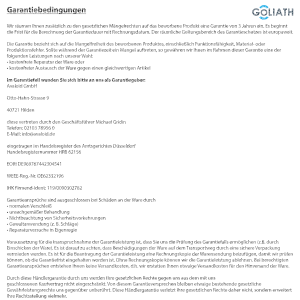 GOLIATH PRO IP Videotürsprechanlage | App | 1-Familie | 3x 10 Zoll HD | Fingerprint | 180° Kamera
