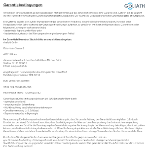GOLIATH PRO 2-Draht BUS Türsprechanlage | Anthrazit | 2 Fam | 2x7 Zoll Weiß | RFID | 180°