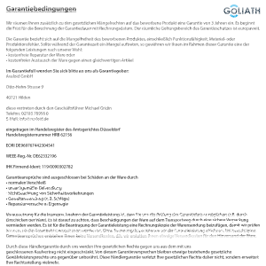 GOLIATH PRO IP Türsprechanlage | App | 1-Familien | 10 Zoll HD | RFID | Unterputz | 180 Grad