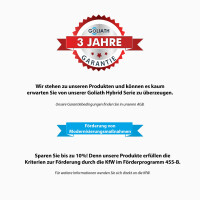 GOLIATH Hybrid IP Gegensprechanlage | App | 1-Familie | 2x 10 Zoll HD | Fingerprint | 180° Kamera