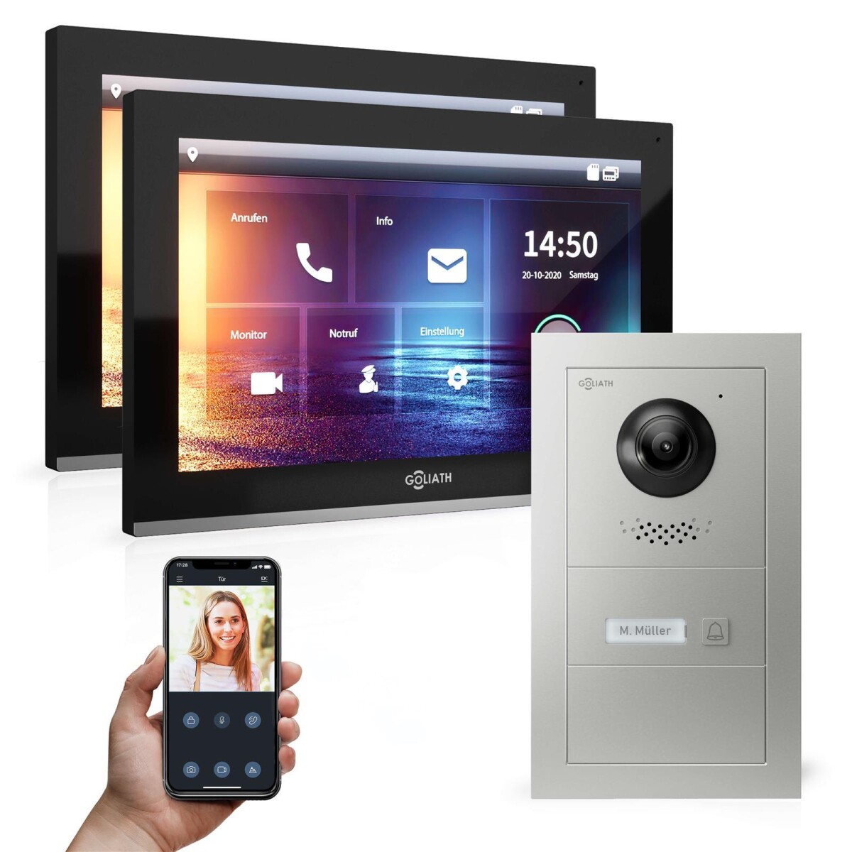 GOLIATH PRO IP Gegensprechanlage mit App box