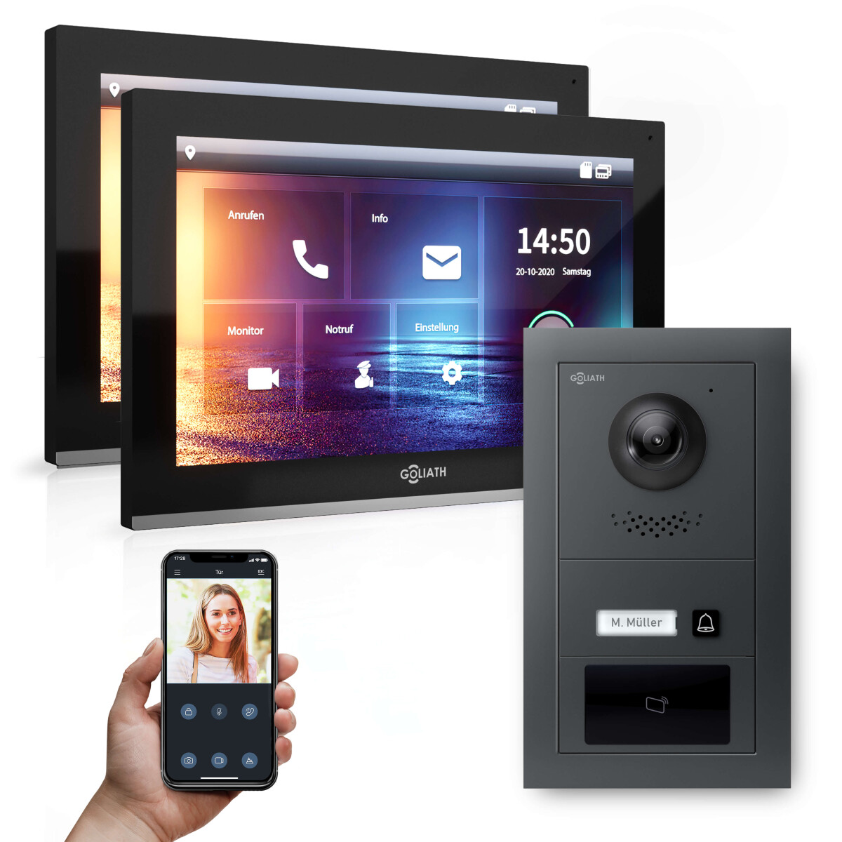 GOLIATH PRO IP Gegensprechanlage | Anthr box