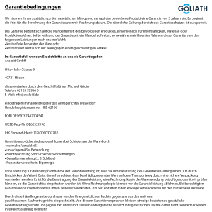 GOLIATH PRO IP Video Türsprechanlage | App | 1-Familie | 2x 10 Zoll HD | Keypad | 180° Kamera