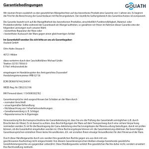 GOLIATH PRO 2-Draht BUS Gegensprechanlage | Anthrazit | 1 Fam | Aufputz | 2x7" Schwarz | 180°