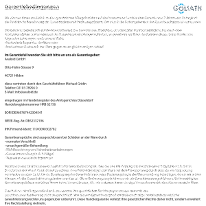 GOLIATH PRO IP Video Sprechanlage | App | 1-Familie | 3x 10 Zoll HD | Unterputz Set | 180° Kamera