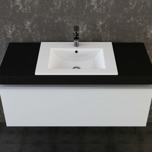 VILSTEIN© Keramik Einbauwaschbecken Einbau Einsatz Waschbecken Becken Handwaschbecken 62cm