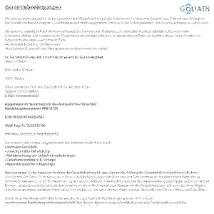 GOLIATH PRO 2-Draht BUS Türsprechanlage | Anthrazit | 1 Fam. | 7 Zoll Schwarz | Fingerprint |180°